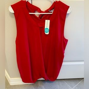 41 Hawthorn Blouse in XL NWT Red